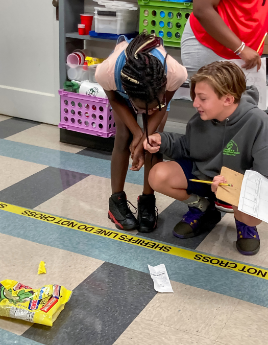 Students learn