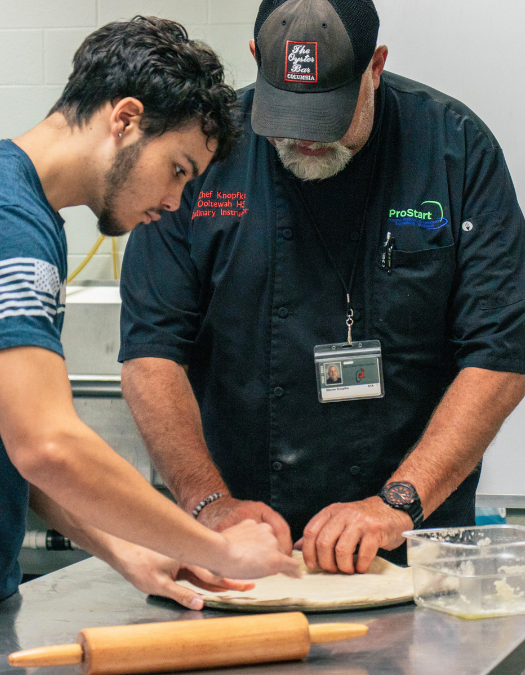 Students bake