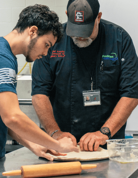 Students bake