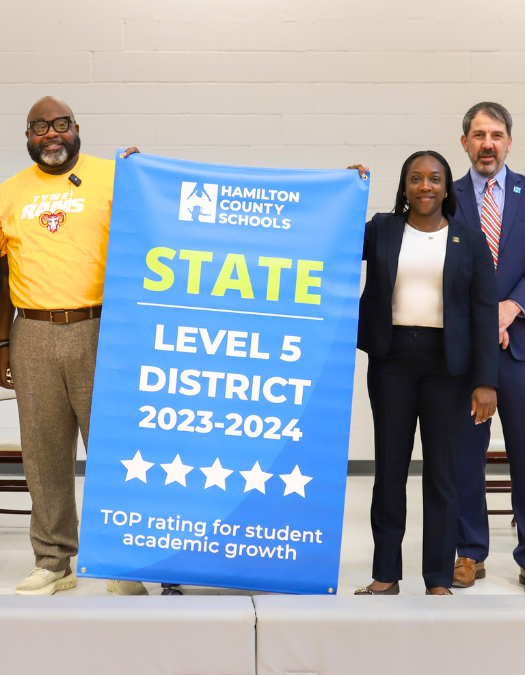 Tyner Academy Presented 2023-2024 Level 5 Banner